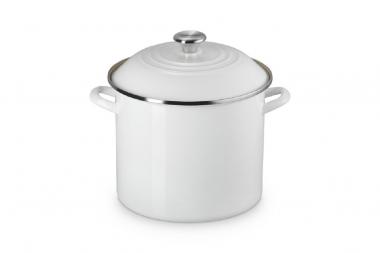 12 Qt. Stockpot, White