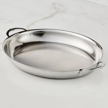 5.5 QT OVAL LG. SS AU GRATIN