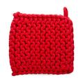CRCHT TRIVET/POTHOLDER, RED