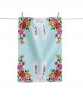 IN BLOOM BUNNY DISHTOWEL