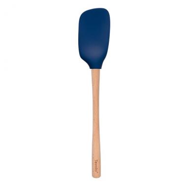F-C Wood Hndl Spoonula Indigo