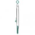 13" Silicone Tong, Lt. Aqua