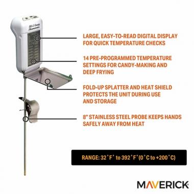 DIGITAL OIL/CANDY THERMOMETER
