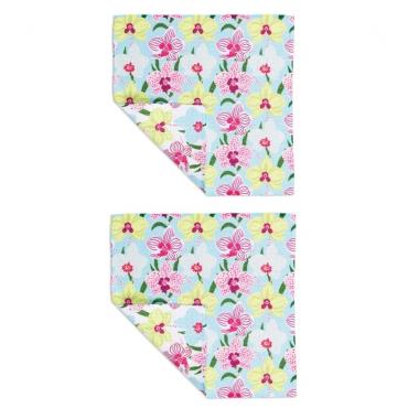 VIBE Cloth S/2  - Orchids