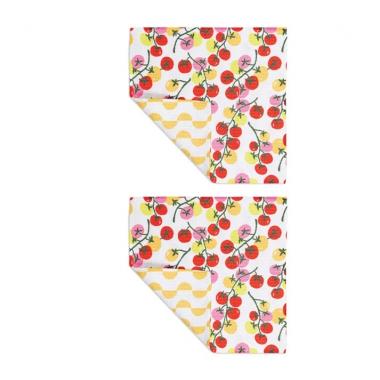 VIBE Cloth S/2-Cherry Tomato