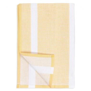 Citrine Mist Waffle Stripe Twl