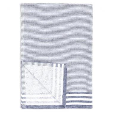Modern Stripe Towel-Ink Blue