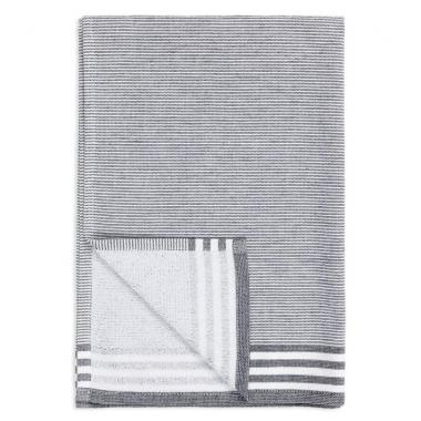 Modern Stripe Towel-Onyx