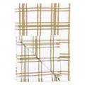 Windowpane Towel-Khaki