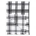 Onyx Windowpane Terry Towel