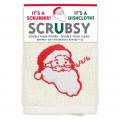SCRUBSY Cloth -Saint Nick