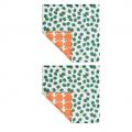 VIBE Cloth S/2  - Olive Twist