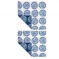 VIBE Cloth S/2-Radial Blue