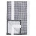 Onyx Waffle Stripe Towel